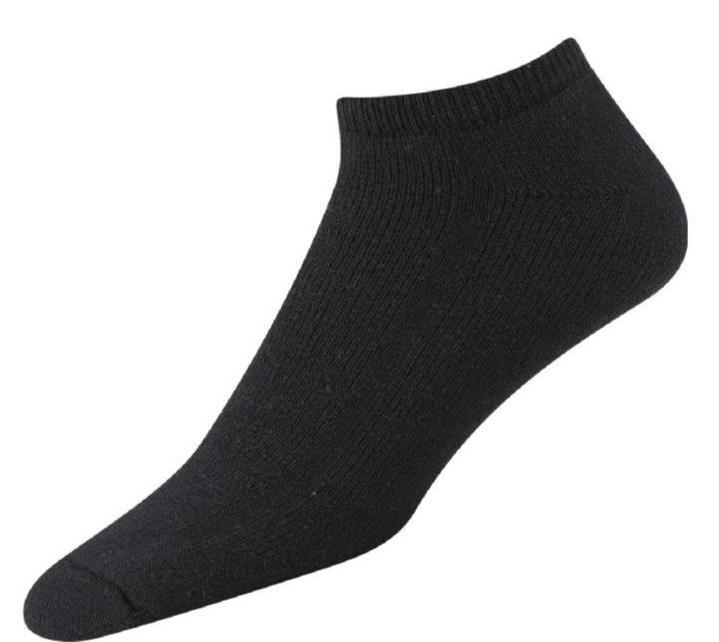 3PK 'Loopy' Black Sport Socks
